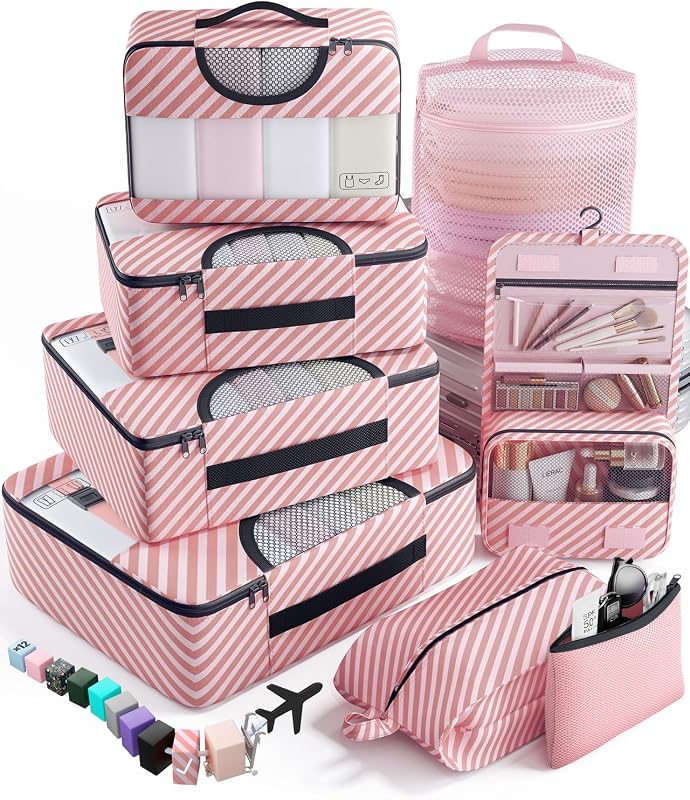 4-Size Packing Cubes — 8 Set