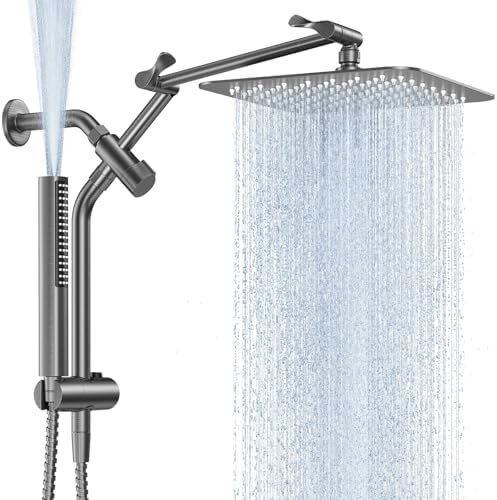 All-Metal Shower System — Premium Grey