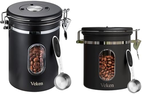 Coffee Canister Gift Set — Black