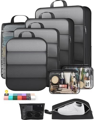 Compression Packing Cubes — Black