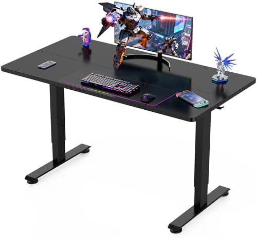 Electric Standing Desk — Black