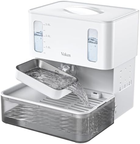Filterless Cordless Fountain 118oz — White