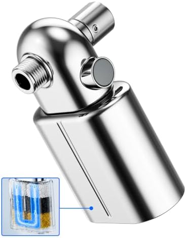 T3V1 Shower Filter — Chrome